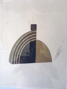 Erte original painting 1932 Perfume Bottle  - Picture 1 of 3