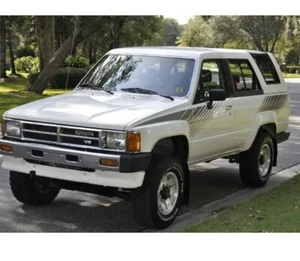 VINTAGE STYLE STYLE VINYL DECALS GRAPHICS FIT TOYOTA 4Runner 84 85 86 87 88 - Foto 1 di 4