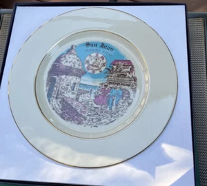 Large Vintage Collectible Plate San Juan PUERTO RICO - Picture 1 of 8