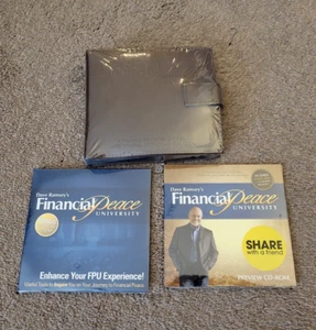 Dave Ramsey's Financial Peace University Audio CD Library Set of 16 in Case NEW - Imagen 1 de 3