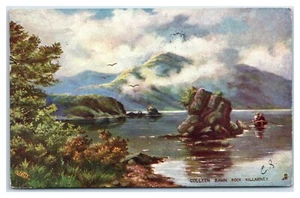 Tuck's Oilette Colleen Bawn Rock Killarney posted 1906 Postcard - Picture 1 of 2