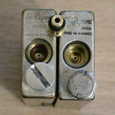 Adaptateur Pour briquet Ancien -- ST Dupont Ligne 1 , GM . Rouge -- gas Lighter - Imagen 1 de 3