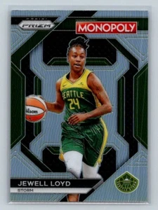 Panini Prizm Monopoly 2024 WNBA Silver Prizm #WNBA24 Jewell Loyd Seattle Storm - Imagen 1 de 2