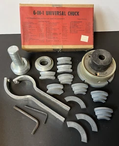 Vintage 17 Stk. Universal 6-in-1 Chuck Hattersley & Davidson, Ltd England Model 5 - Bild 1 von 5
