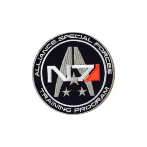 N7 Alliance Spezial Forces Stickereien Aufbügeln Aufnäher Abzeichen Für Kleidung - Picture 1 of 1