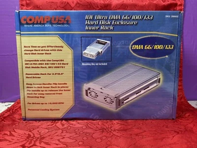 New in Sealed Box CompUSA IDE Ultra DMA 66/100/133 Hard Disk Enclosure Inner... - Image 1 of 2