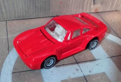 Siku #1068-1312 Porsche 959 S - ROSSA - Made in West Germany 1986 RESTAURATA - Immagine 1 di 4