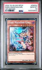Dark Magician Girl - PSA 10 - MP24-EN053 - Prismatic Secret Rare - Yugioh - Picture 1 of 2