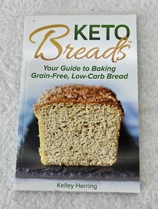 Keto Brote Kelley Hering Kochbuch klassisch Brot hergestellt Keto - Bild 1 von 3