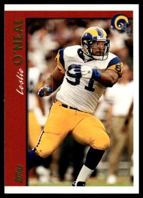 1997 Topps B Leslie O'Neal St. Louis Rams #226 - Image 1 of 2
