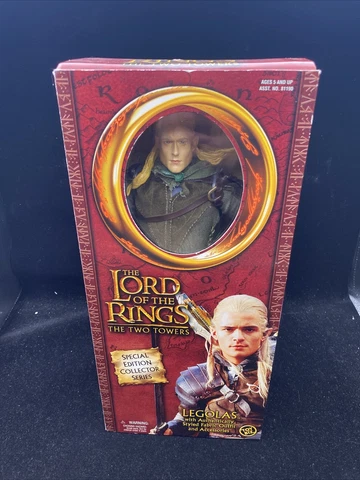 Lord Of the Rings Legolas 12" Doll White Dress Action Figure Toy Biz Cover