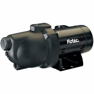 Flotec FP4022 - 12 GPM 3/4 HP Thermoplastic Shallow Well Jet Pump (115V/230V)