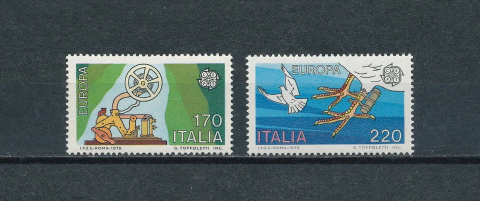 Italia 1366-7 MNH, Europa, 1979 Foto 1 de 1