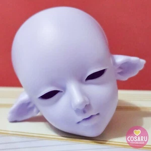 US NEW LEGIT Soul Doll 1/4 MSD Junia Animal Event Head BLANK Lavender BJD Resin - Picture 1 of 12
