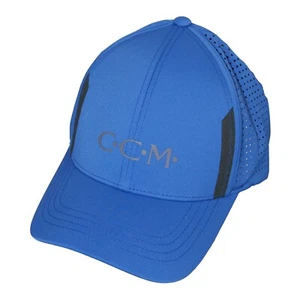 CCM Hockey Senior/Adulto Perforado Ajustable Entrenamiento/Golf Gorra/Sombrero Royal OSFA - Imagen 1 de 3