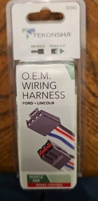 Arnés de cableado control de freno Ford Lincoln No. 3036C Tekonha OEM Foto 1 de 2