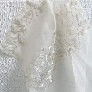 "stoffdesign!"SALE% JOSEPHINE*Voile bestickt 3 Meter hoch Meterware Nya Nordiska - Bild 1 von 4