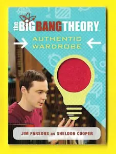 Big Bang Theory Season 6 & 7 Wardrobe Card M37Jim Parsons as Sheldon Cooper - Picture 1 of 3