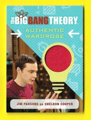 Big Bang Theory Season 6 & 7 Wardrobe Card M37Jim Parsons as Sheldon Cooper - Image 1 of 3