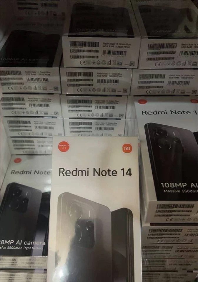 Smartphone Xiaomi Redmi Note 14 8GB/ 256GB/ 6.67"/ Negro - Imagen 1 de 1