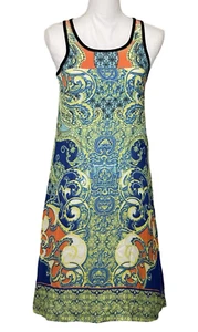 Mushka By SIENNA ROSE Multicolor Sleeveless Tank Dress Boho Women’s Size S - Picture 1 of 7