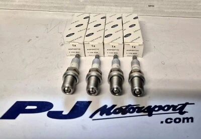 COSWORTH YB AND RS TURBO 071C SPARK PLUGS SET OF 4 *RESISTANCE CHECKED* GEN FORD - Image 1 of 4
