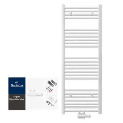DESIGNO Badheizkörper Logatherm | inkl. Buderus Logafix Universalarmatur - Bild 1 von 4