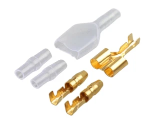 Juego de 50 conectores divisor cable eléctrico coche terminal bala 4.0 conector 4 mm - Imagen 1 de 6