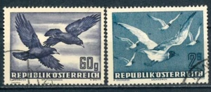 AUSTRIA OLD STAMPS 1950 Airmail - Birds - USED - Picture 1 of 2
