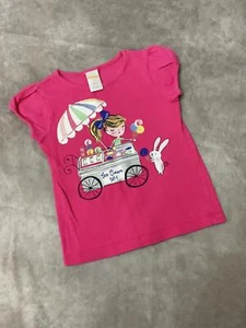 Cute Pink Ice Cream Girl T-Shirt - Picture 1 of 2
