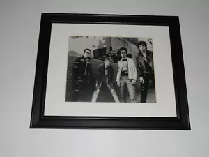 Large Framed The Clash 1977 Promo Joe Strummer, Mick Jones, Paul, Nicky 24"x20" - Picture 1 of 1