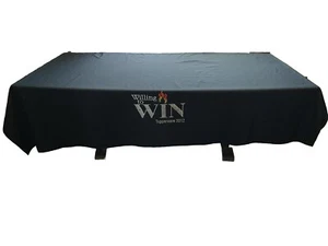 Mantel Consultor Tupperware 60" x 102" Rectángulo Negro con Bling - Imagen 1 de 2