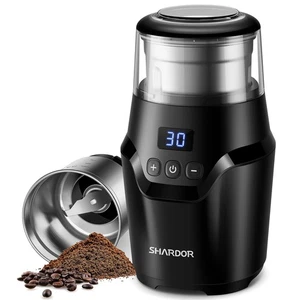Adjustable Coffee Grinder Electric, Super Silent Electric Coffee Bean Grinder... - Picture 1 of 7