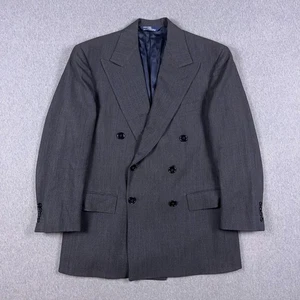 Blazer Polo Ralph Lauren Para Hombres 38 Chaqueta de Lana Doble Pecho De Colección Hecha en EE. UU. - Imagen 1 de 11