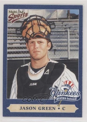 1999 Multi-Ad Sports Staten Island Yankees Jason Green #13 - Image 1 of 2