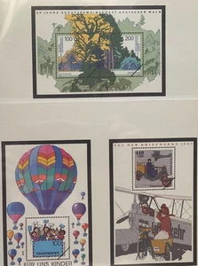 DEUTSCHLAND, 1997, Lot von 11 modernen Briefmarken, einige neu/ einige gebraucht / einige abgestempelt - Bild 1 von 3