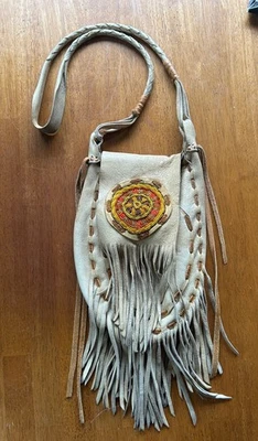 Bolso de mano hippie años 70 Foto 1 de 4