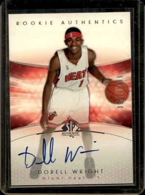 Auténtico Dorell Wright Rookie 2004-05 SP #977/1499 Heat Foto 1 de 2