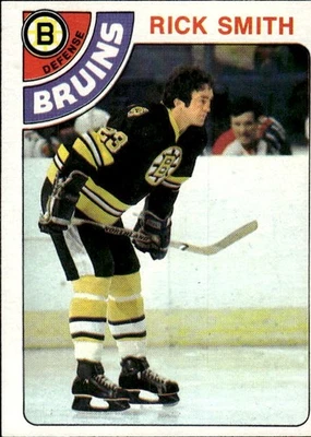 1978-79 Topps Rick Smith #164 Boston Bruins - Image 1 of 2
