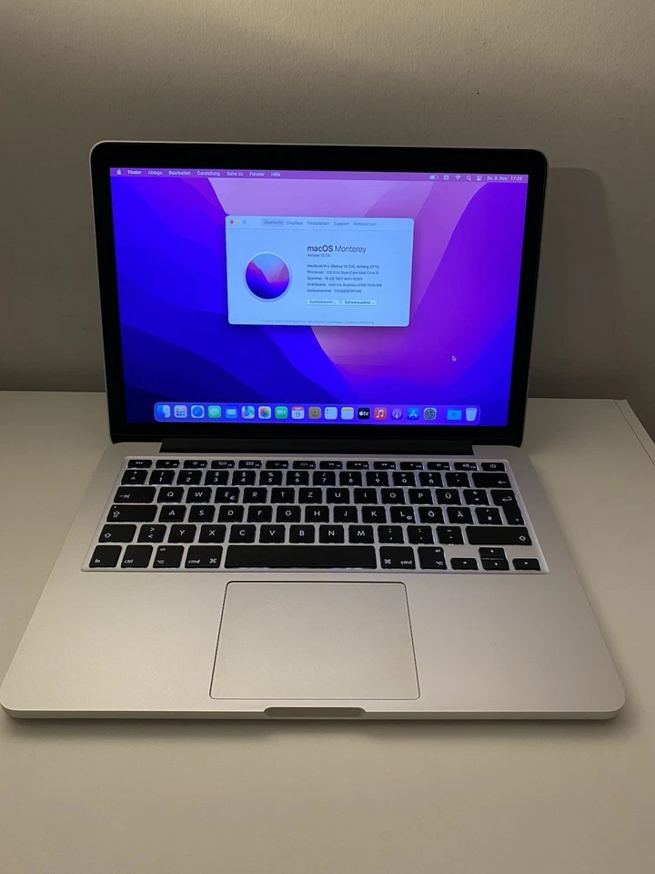 MacBook Pro 13” Anfang 2015 – Space Gray – 16 GB RAM / 512 GB SSD - Bild 1 von 4
