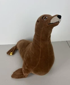 Disney Store Authentic Finding Dory Ruder Robbe Plüsch Seelöwe braun 16 Zoll - Bild 1 von 12