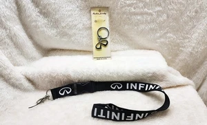 Infiniti lanyard badge holder & metal key chain Set - Picture 1 of 1