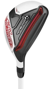 Left Hand TaylorMade AeroBurner Rescue 22* 4H Hybrid Reg Matrix Speed RUL-Z VG - Picture 1 of 1