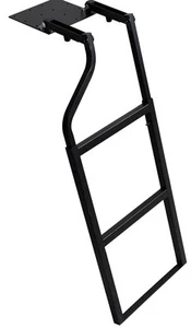 Traxion 5-100 Tailgate Truck Ladder Black 44” Universal Heavy Duty 300 Capacity - Bild 1 von 12