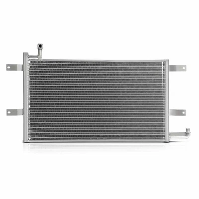 Condensador de aire acondicionado de aluminio para Volkswagen Passat 1995-1997 1,9 L 2,0 L 2,8 L con soporte Foto 1 de 4