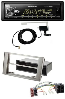 Pioneer Bluetooth DAB USB MP3 Autoradio für Iveco Daily (2006-2014) silber - Bild 1 von 4