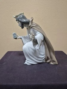 Nao - Re Melchior #413 Natività Re di Natale Cassapanca - Senza Scatola - Foto 1 di 11