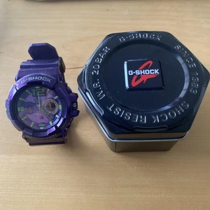 Casio G-SHOCK GAC-110 Purple Evangelion Unit-01 Model with Tin Case Japan - Bild 1 von 8