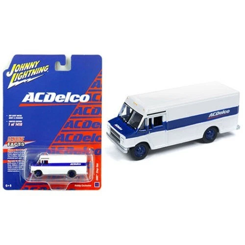 Johnny Lightning JLSP063 Hobby Exclusive 1990 Gmc Step Van 1:64 Acdelo White - Image 1 of 1