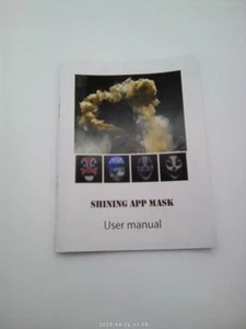 LED Shineing App Maske Wiederaufladbar Bluetooth Kompatibel App Gesteuert  - Bild 1 von 9